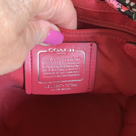 COACH PETAL Drawstring Bucket Bag - Picture 7 of 11